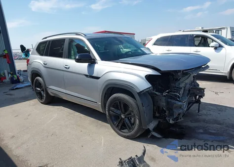 2023 Volkswagen Atlas 3.6L V6 Sel R-Line Black from USA, damaged, VIN 1V2SR2CA5PC543950